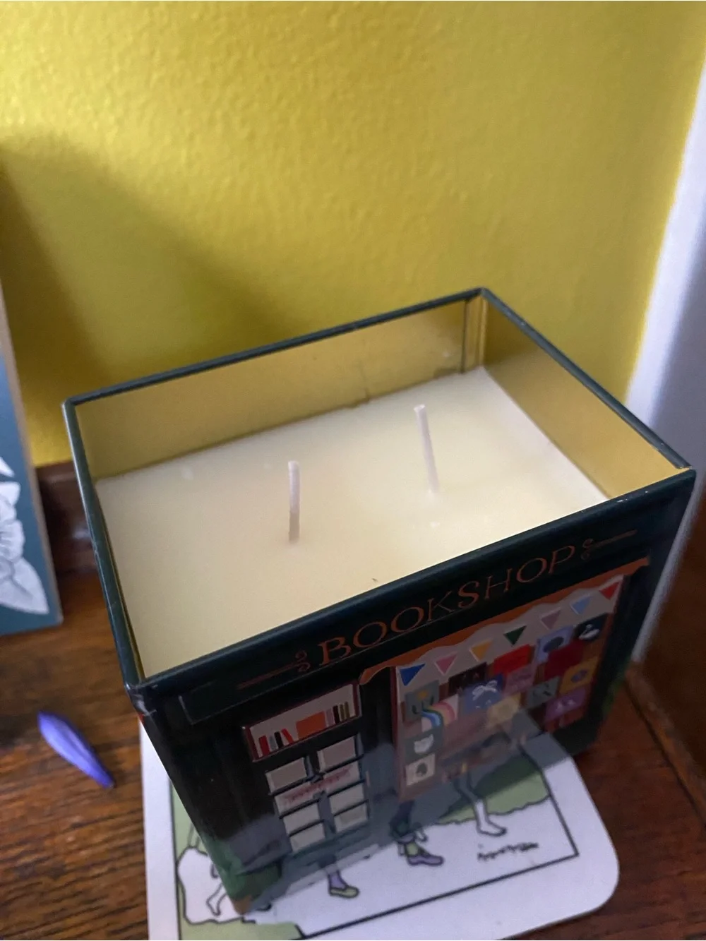 Barnes & Noble x Paper Source Bookshop Tin Candle